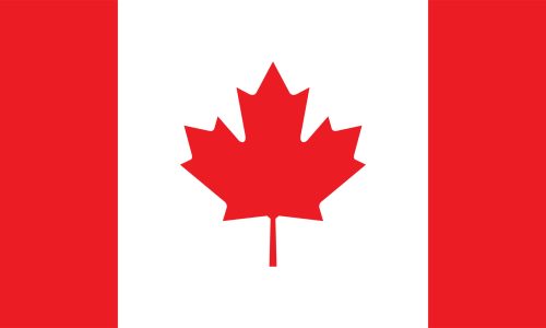 Illustration of Canada flag